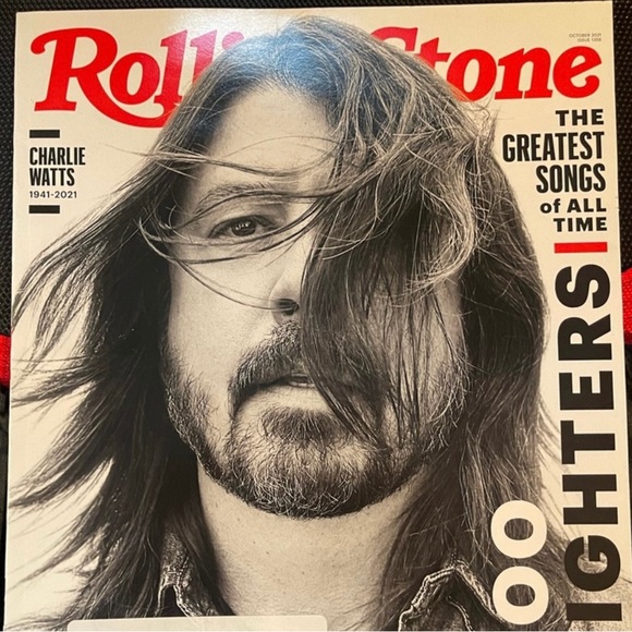 Foo Fighters Rolling Stone Magazine October 2021 - Picture 1 of 3